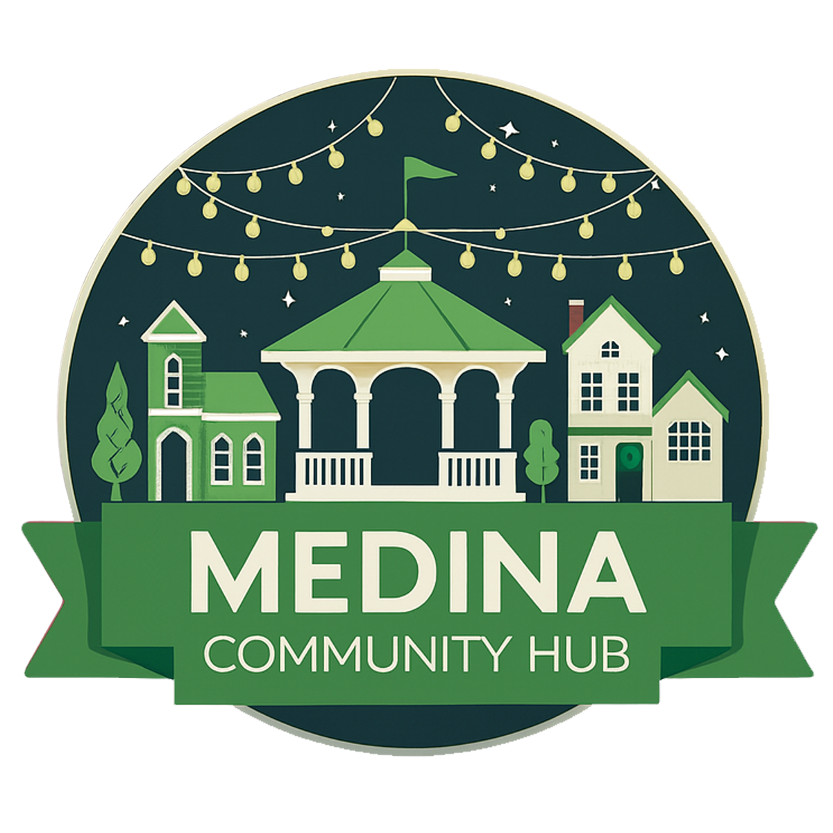 Medina Community Hub Logo
